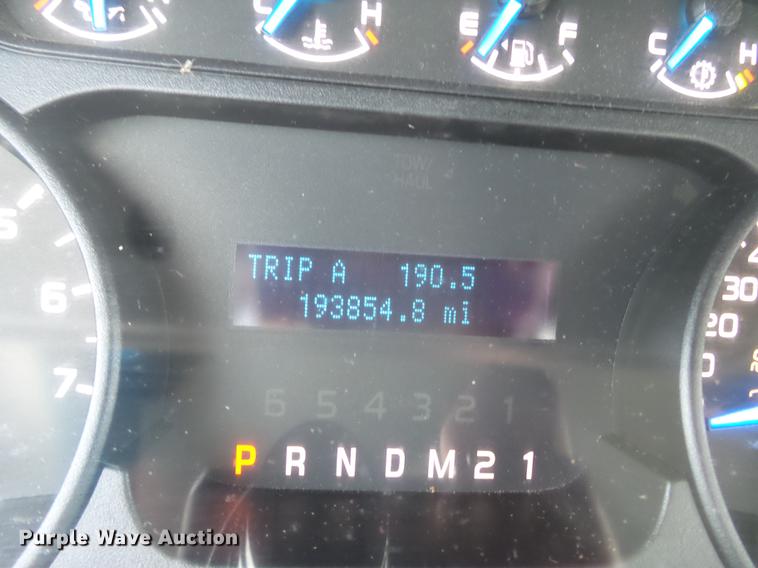 image for item DD2453 2013 Ford F150 SuperCab pickup truck