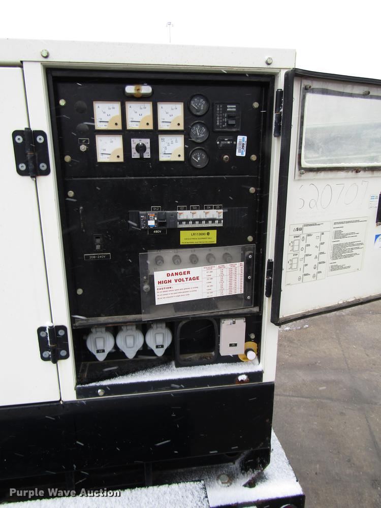 image for item DD3826 2005 Atlas Copco generator