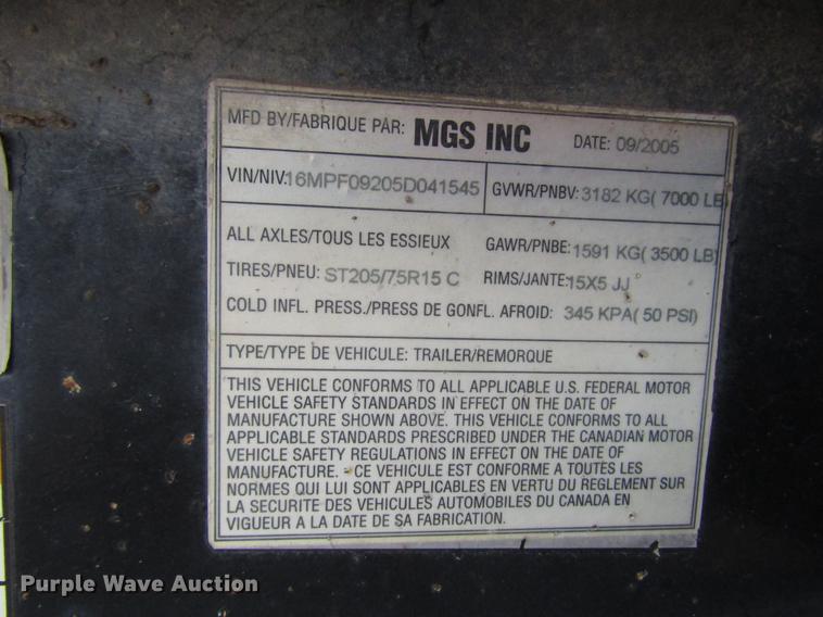 image for item DD3826 2005 Atlas Copco generator