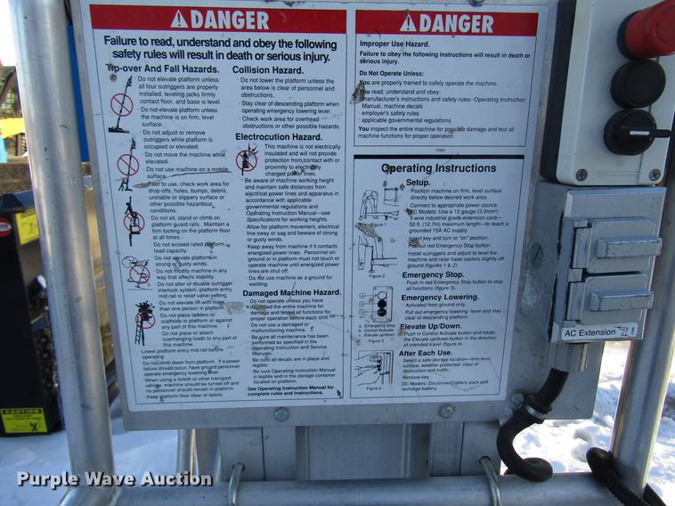 image for item DD3892 Genie AWP-30 aerial work platform