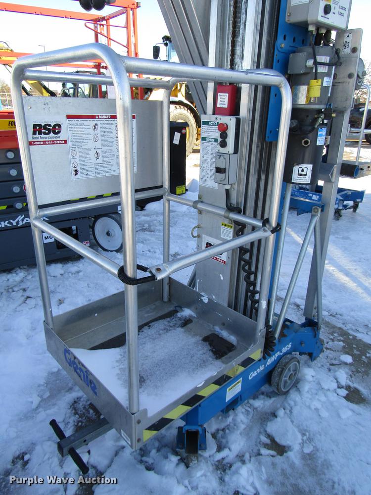 image for item DD3893 1999 Genie AWPA36S aerial work platform