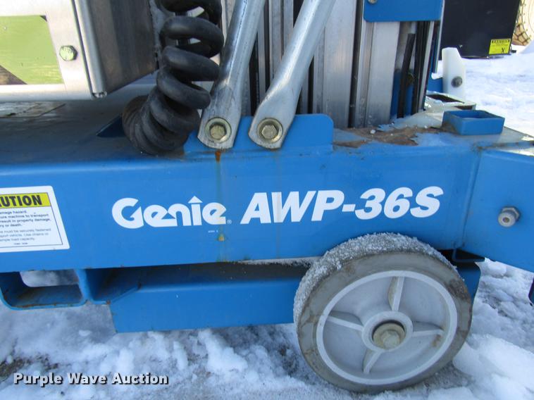 image for item DD3893 1999 Genie AWPA36S aerial work platform