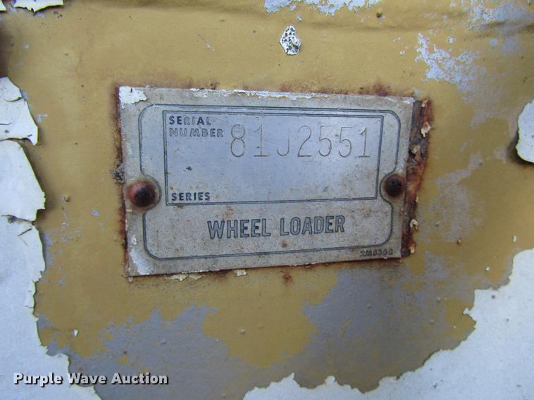 image for item DD3897 1969 Caterpillar 950 wheel loader