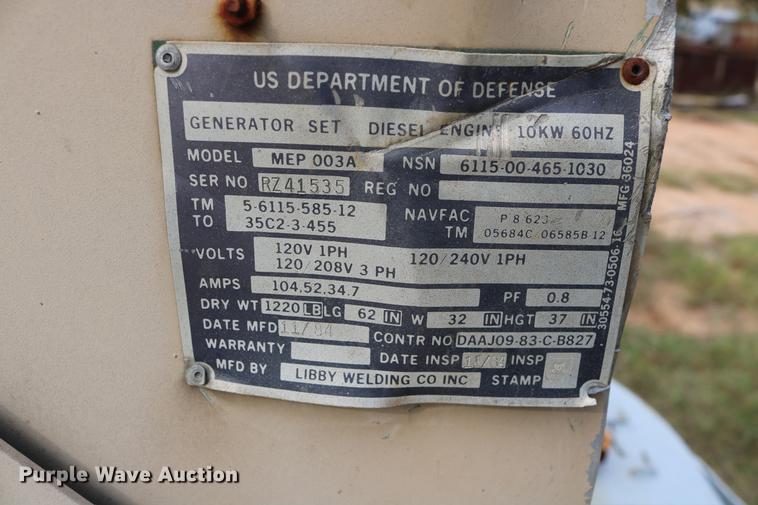 image for item DD5342 Lufkin TBF flatbed trailer