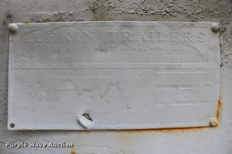 image for item DD5342 Lufkin TBF flatbed trailer