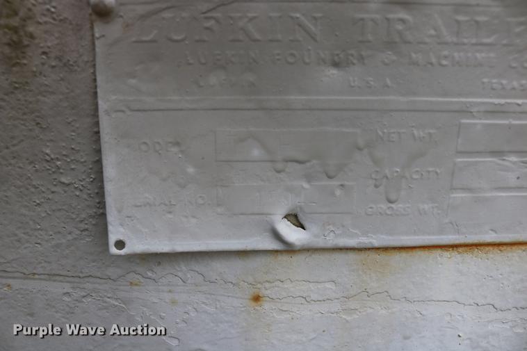 image for item DD5342 Lufkin TBF flatbed trailer