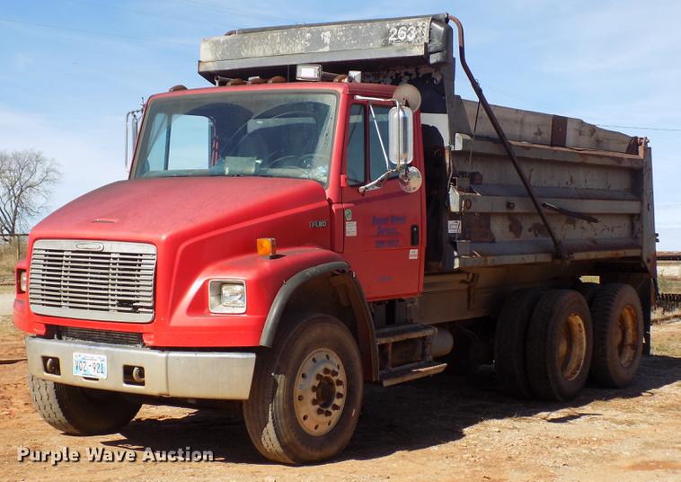 image for item DD5347 1998 Freightliner FL80 dump truck