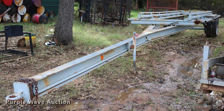 image for item DD5351 Shop built tank moving trailer