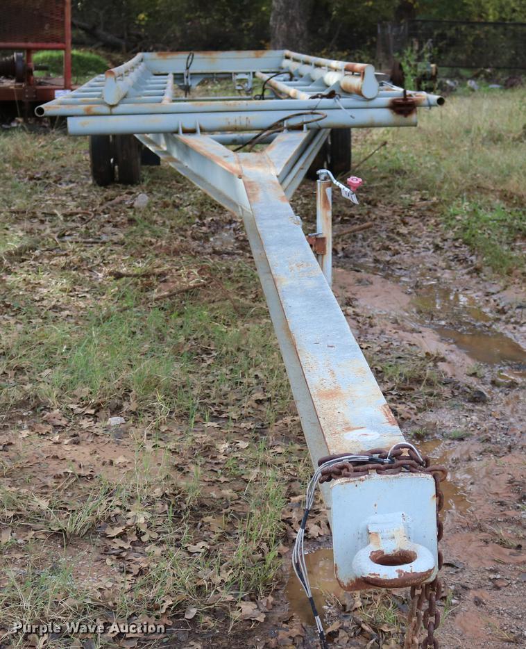 image for item DD5351 Shop built tank moving trailer