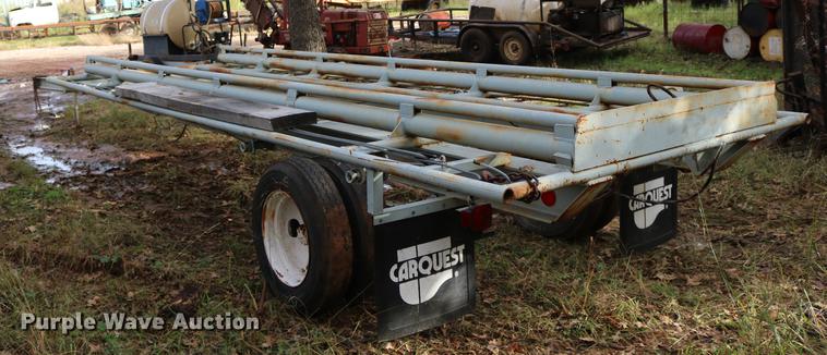 image for item DD5351 Shop built tank moving trailer