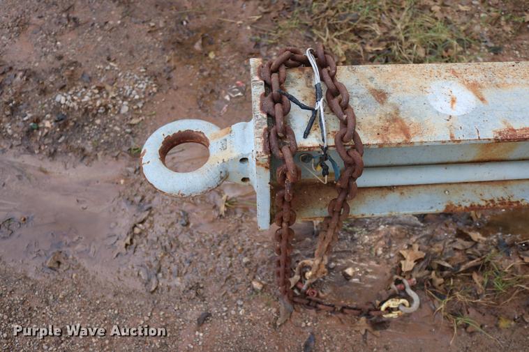 image for item DD5351 Shop built tank moving trailer