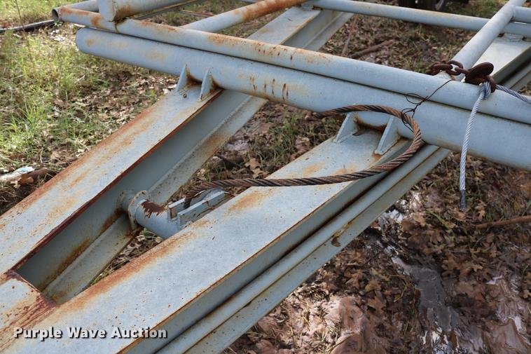 image for item DD5351 Shop built tank moving trailer