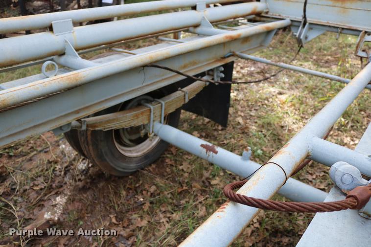 image for item DD5351 Shop built tank moving trailer