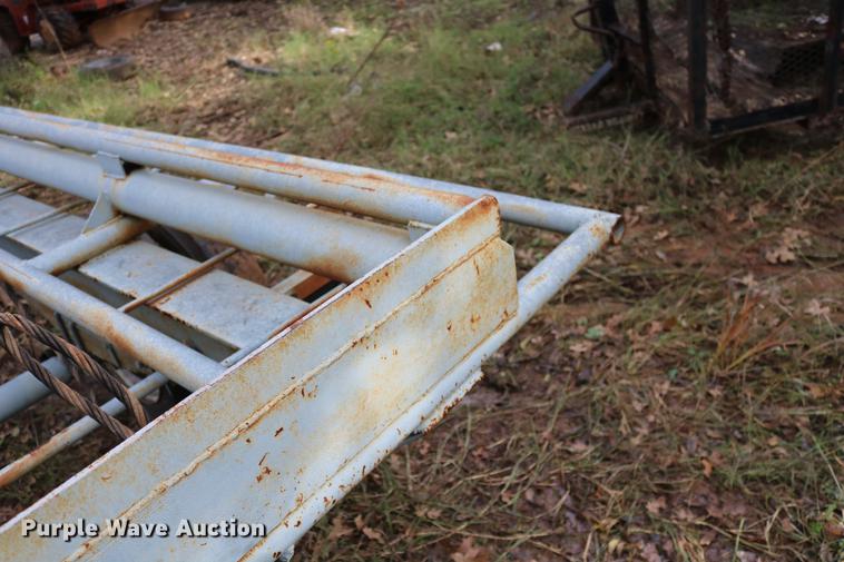 image for item DD5351 Shop built tank moving trailer