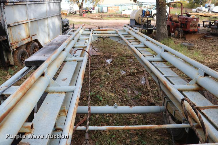 image for item DD5351 Shop built tank moving trailer