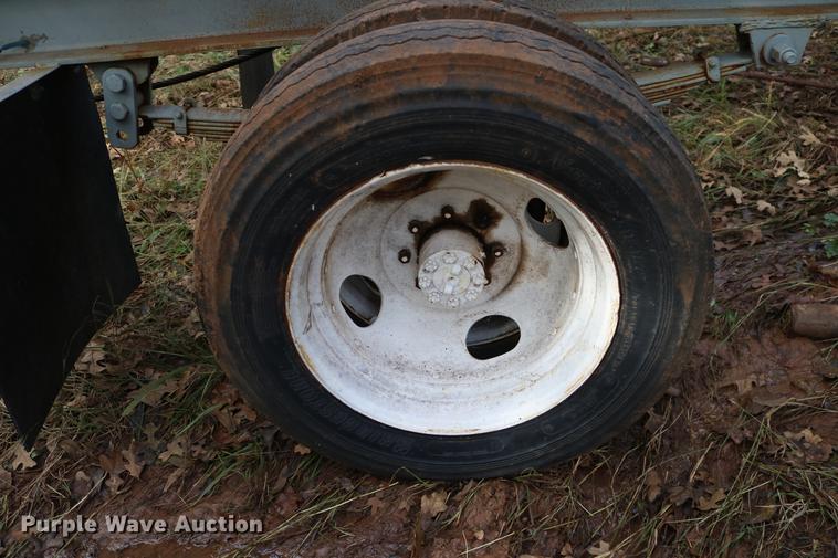 image for item DD5351 Shop built tank moving trailer