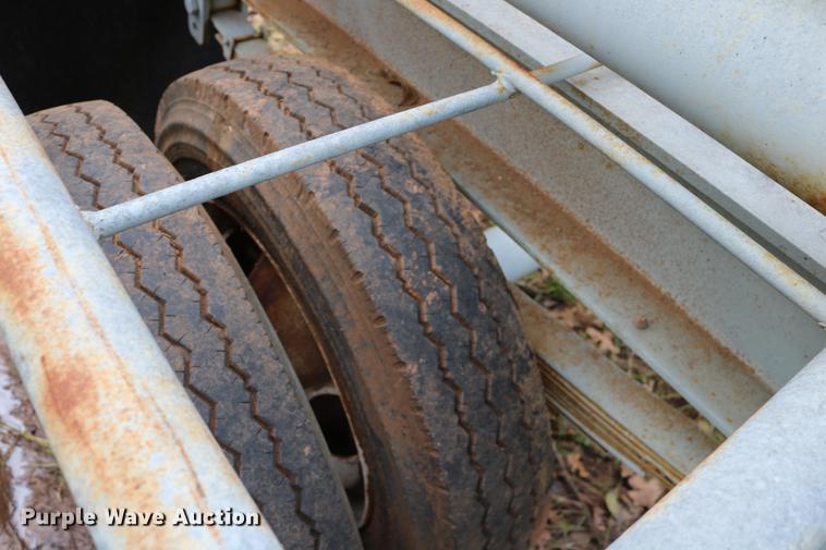 image for item DD5351 Shop built tank moving trailer