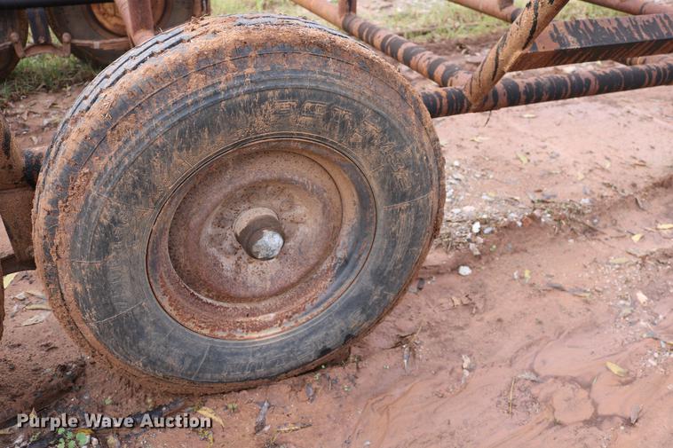 image for item DD5380 Shop built flatbed trailer