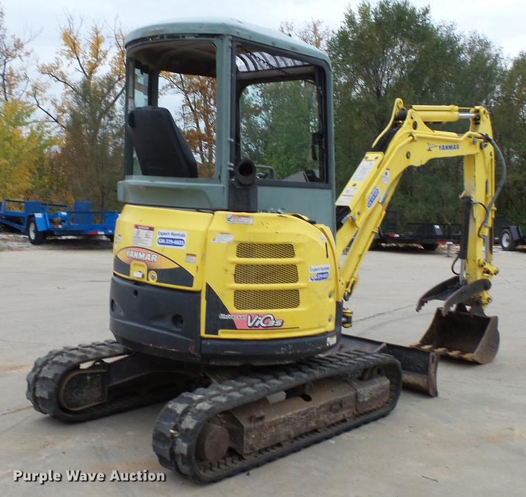 image for item DE4944 2011 Yanmar VI035-5B mini excavator