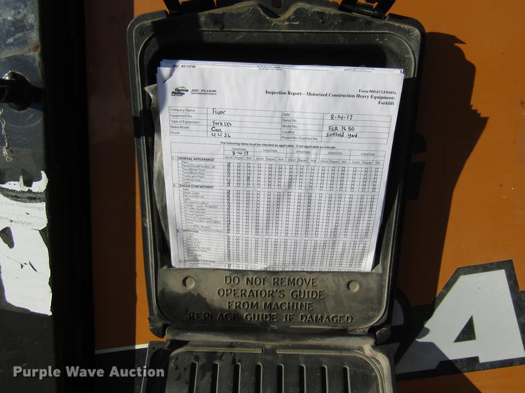 image for item DE5927 2010 Case 588G forklift