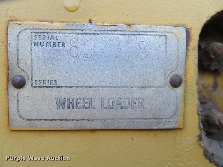 image for item DE6536 1974 Caterpillar 980B wheel loader