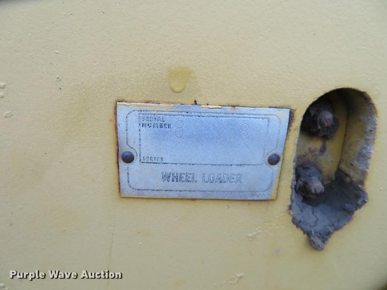 image for item DE6536 1974 Caterpillar 980B wheel loader