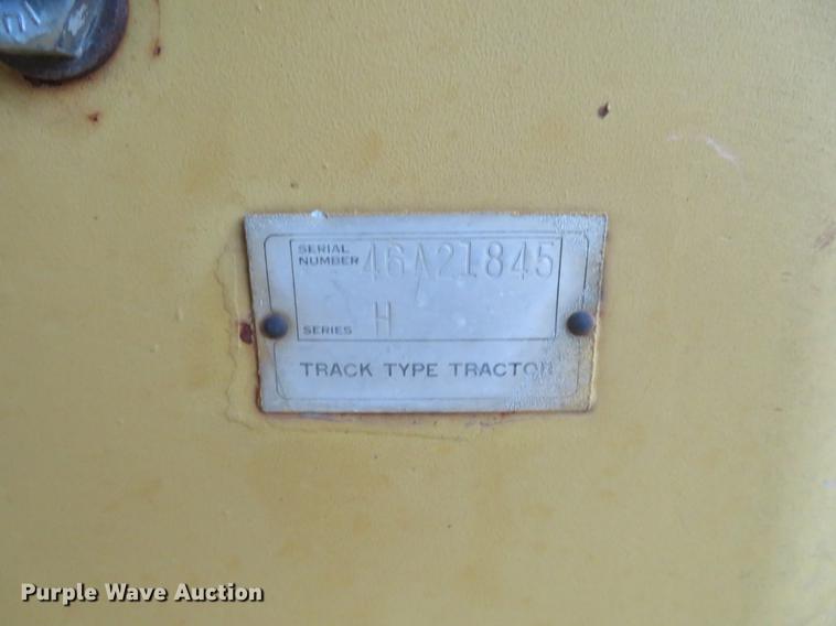 image for item DE6537 1969 Caterpillar D8H dozer