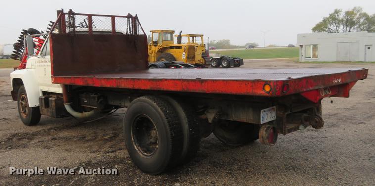 image for item DE6538 1980 Ford dump truck