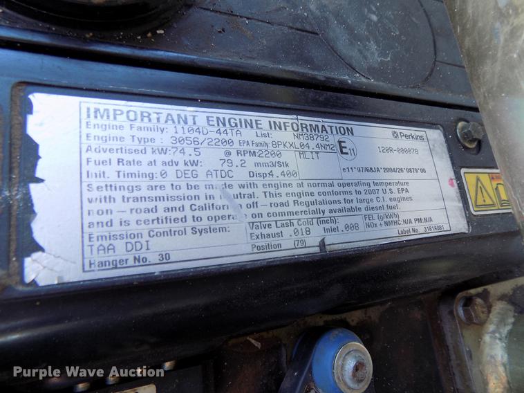 image for item DE7540 2010 Bobcat V723 telehandler