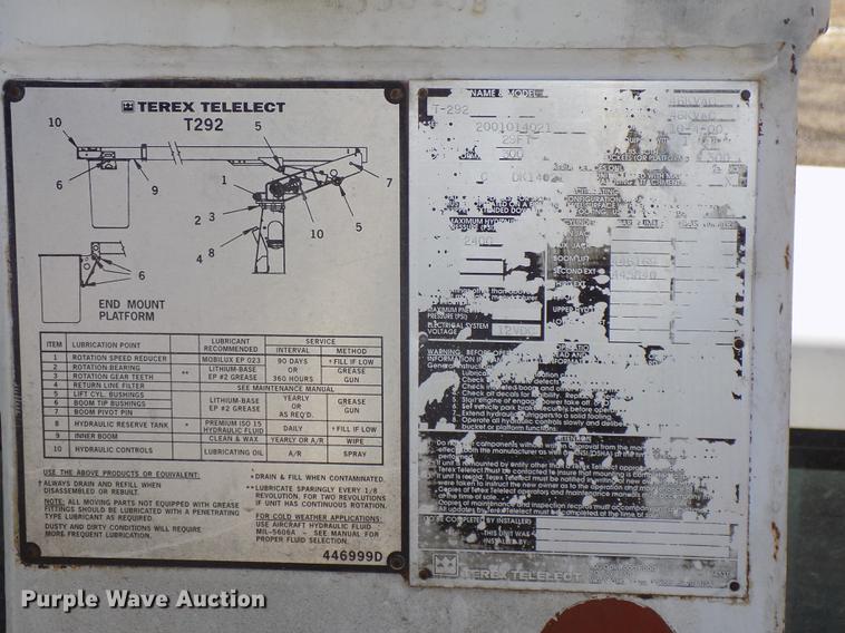 image for item DE7548 2000 Chevrolet C3500 bucket truck