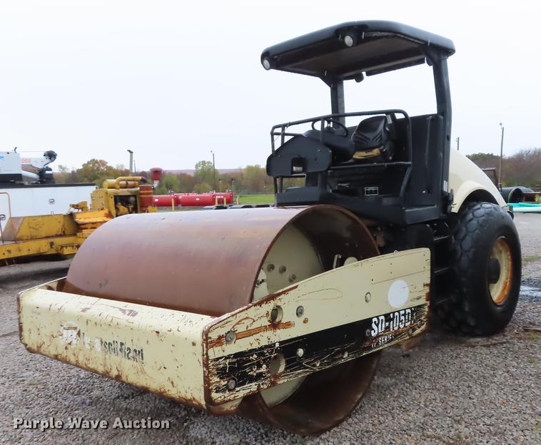 image for item DF1274 Ingersoll Rand SD105DX single drum roller