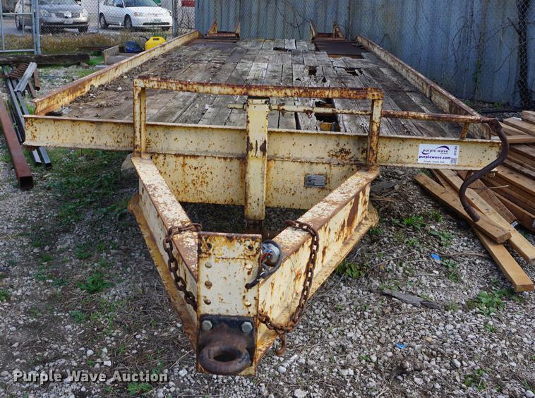 image for item DF1565 1986 CZ CZ20RT equipment trailer