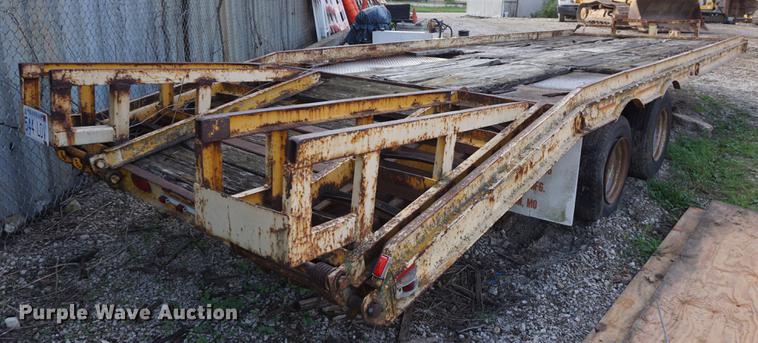 image for item DF1565 1986 CZ CZ20RT equipment trailer