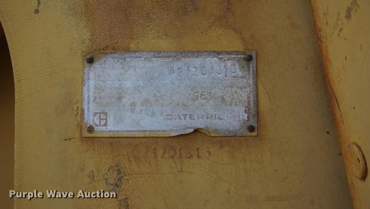 image for item DF1566 1987 Caterpillar 963 LGP track loader