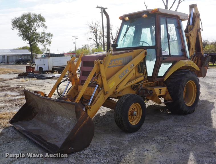 image for item DF1576 1989 Case 580K backhoe