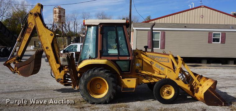 image for item DF1576 1989 Case 580K backhoe