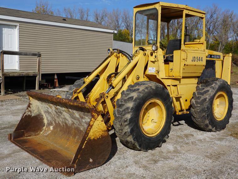 image for item DF1577 John Deere 544 wheel loader