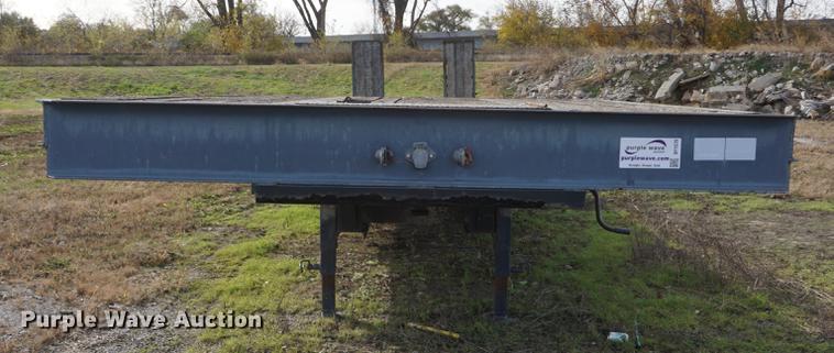 image for item DF1579 2007 Kaufman equipment trailer