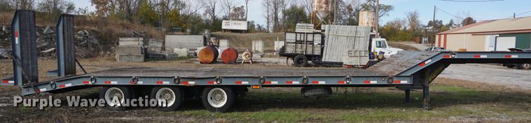 image for item DF1579 2007 Kaufman equipment trailer