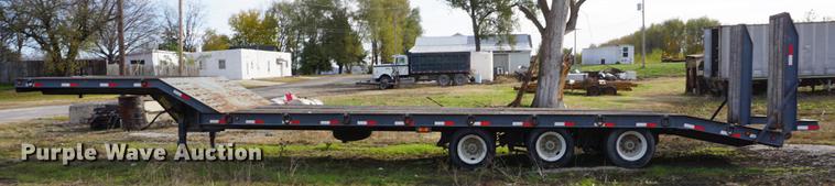 image for item DF1579 2007 Kaufman equipment trailer