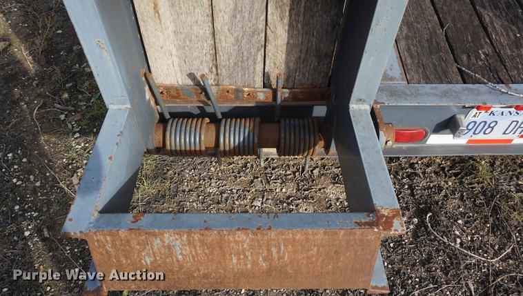 image for item DF1579 2007 Kaufman equipment trailer