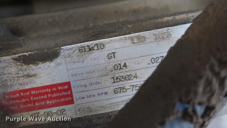 image for item DF1581 1990 Ford L9000 dump truck