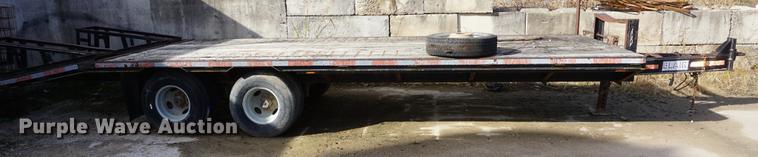 image for item DF1583 1997 Blair equipment trailer