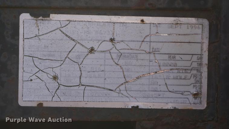 image for item DF1583 1997 Blair equipment trailer