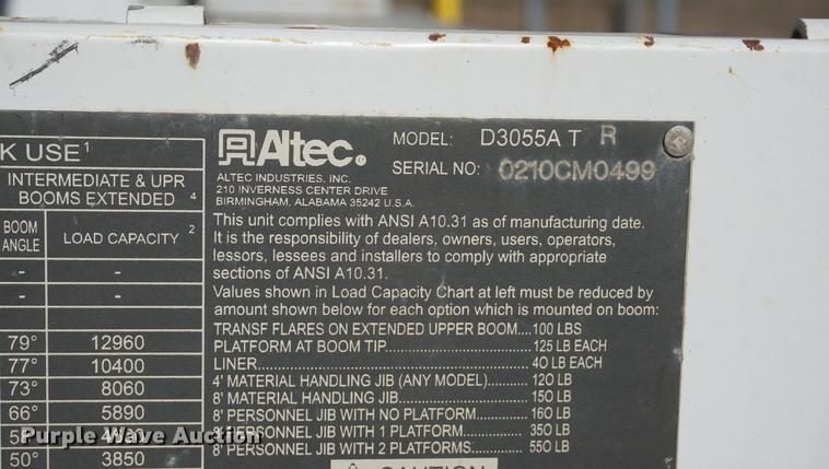 image for item DF1968 2010 Freightliner Business Class M2 digger derrick truck