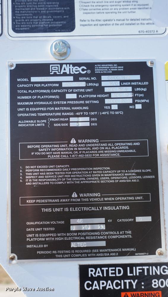 image for item DF1969 2010 Freightliner Business Class M2 bucket truck