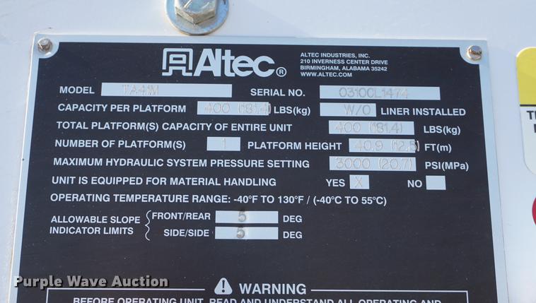 image for item DF1969 2010 Freightliner Business Class M2 bucket truck