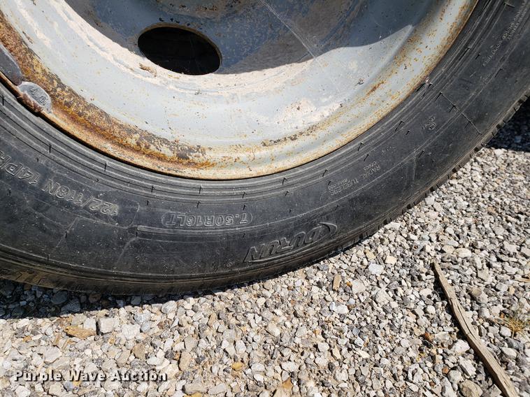 image for item DF2403 1987 equipment trailer