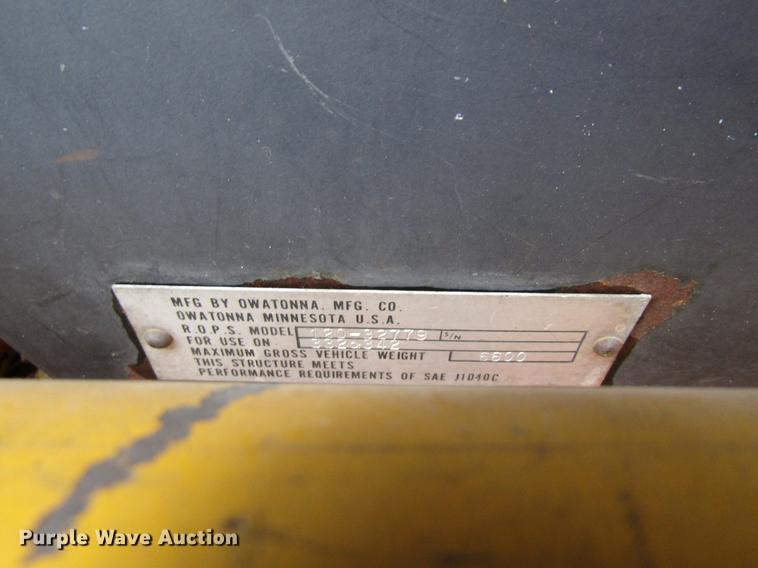 image for item DF3884 1988 Mustang 342 skid steer