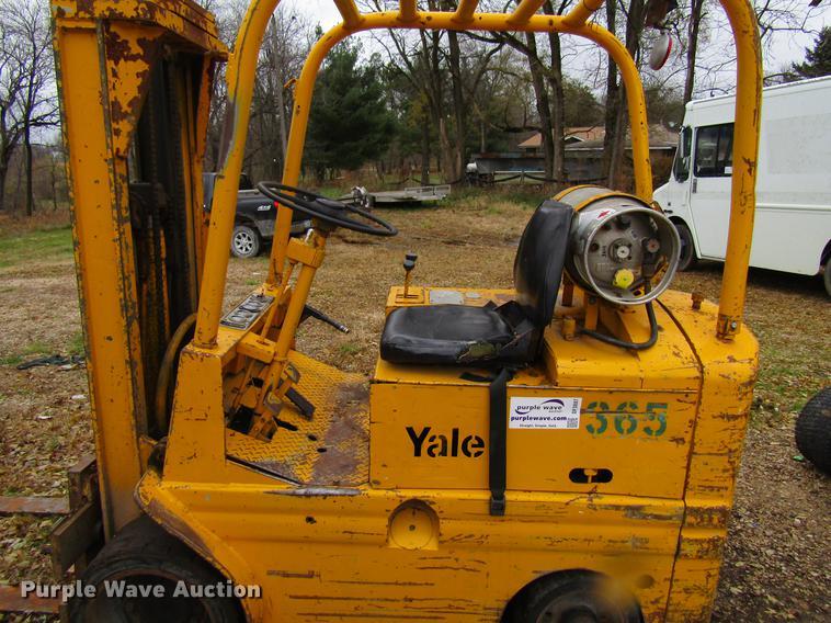 Yale L83C050SAT083 forklift in Cedar Rapids, IA Item DF3887 sold